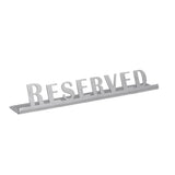 Service Ideas 1C-ST-RESERV-SIGN Table Sign "Reserved" 1"H X 6-1/2"W