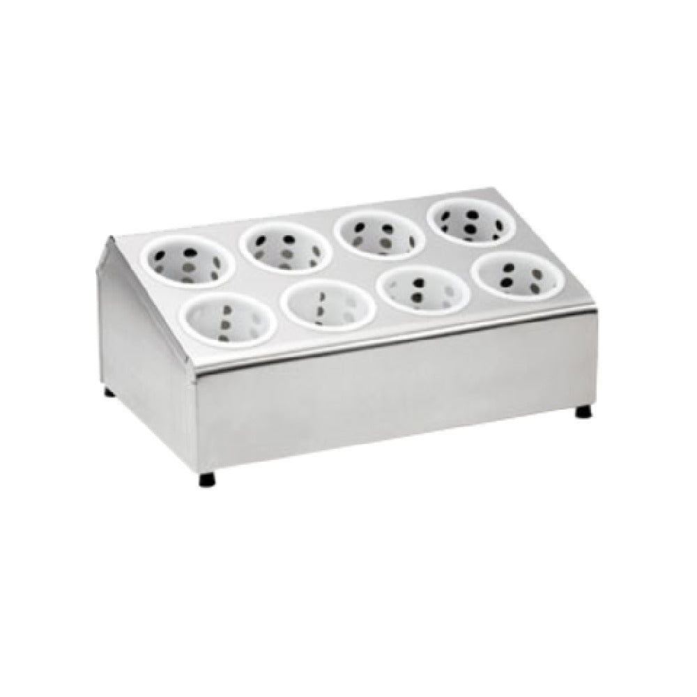 TableCraft Products 7082 - Flatware Cylinder Holder, 19-3/4" X 12" X 8", Two-tier