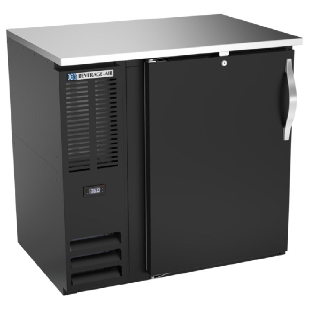 Beverage Air BBN36HC-B - Refrigerated Back Bar Storage Cabinet, One-section, 36"W X 26-3/8"D X 34"H