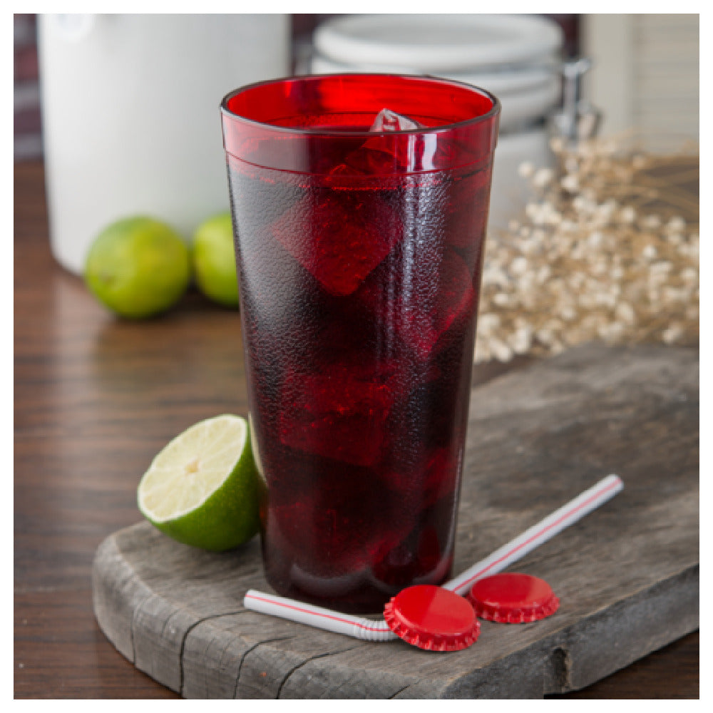 Buccaneer 522010-36CT - (Buccaneer) Pebble Tumblers, 20 Oz., Ruby