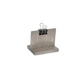 Cal Mil 2036-32-110 Aspen Clip Sign Holder 2" X 4" X 3-1/4H"