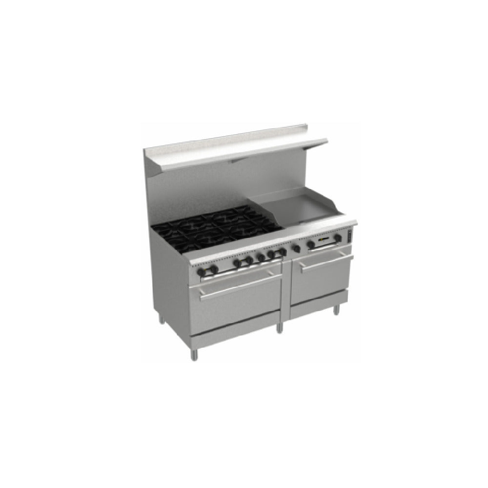 Venancio PRM60G-ST_LP Prime Restaurant Range Gas 60"W