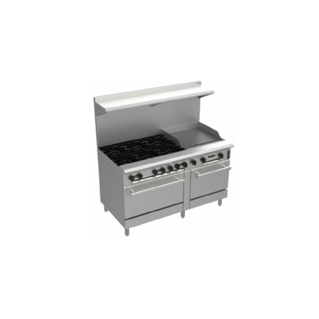 Venancio PRM60G-ST_LP Prime Restaurant Range Gas 60"W