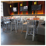 Emuamericas, Llc AB1205-96 - Anna Barstool, Outdoor/indoor, Slat Back