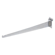 Hubert 29181 - Slatwall Shelf Bracket, 16", Chrome