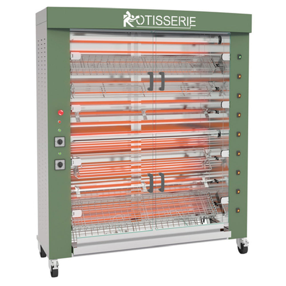 Rotisol FB1600-8E-SSP FlamBoyant Rotisserie Oven Electric Floor Model