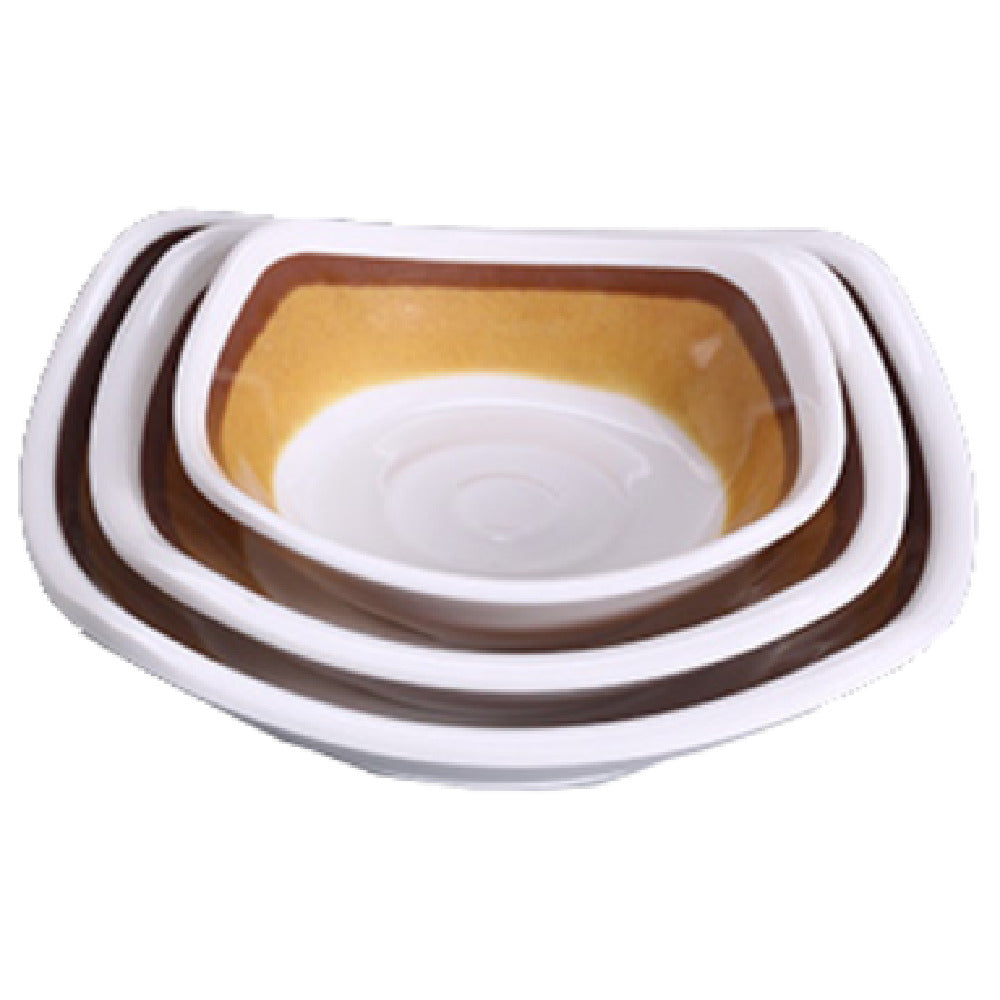 Yanco SL-024 Soul Sauce Dish 4 Oz. 4-1/2"L X 4-1/2"W