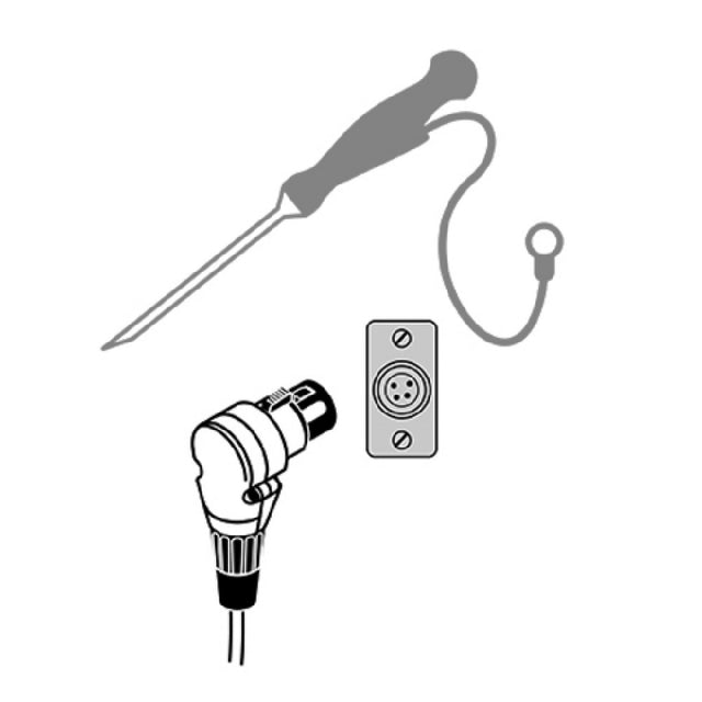 Lainox KSCBA Pre-Configuration For Quick Connection For Core Probe Via External Connector