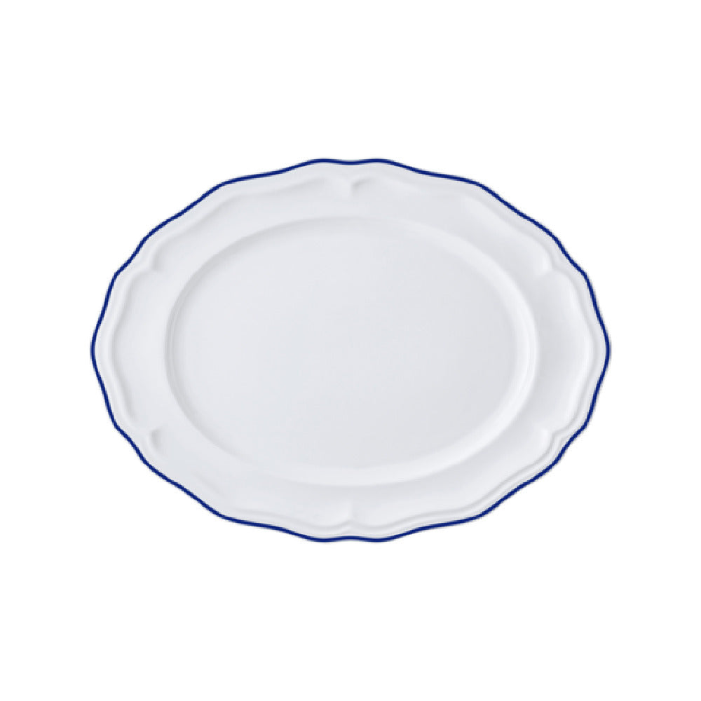 Steelite 62570FP818 Oval Platter 9.0" X 6.75" X 0.875" Adelina