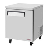 Turbo Air EUF-28-N-V E-line Undercounter Freezer One-section 27-1/2"W X 30"D X 30-1/2"H