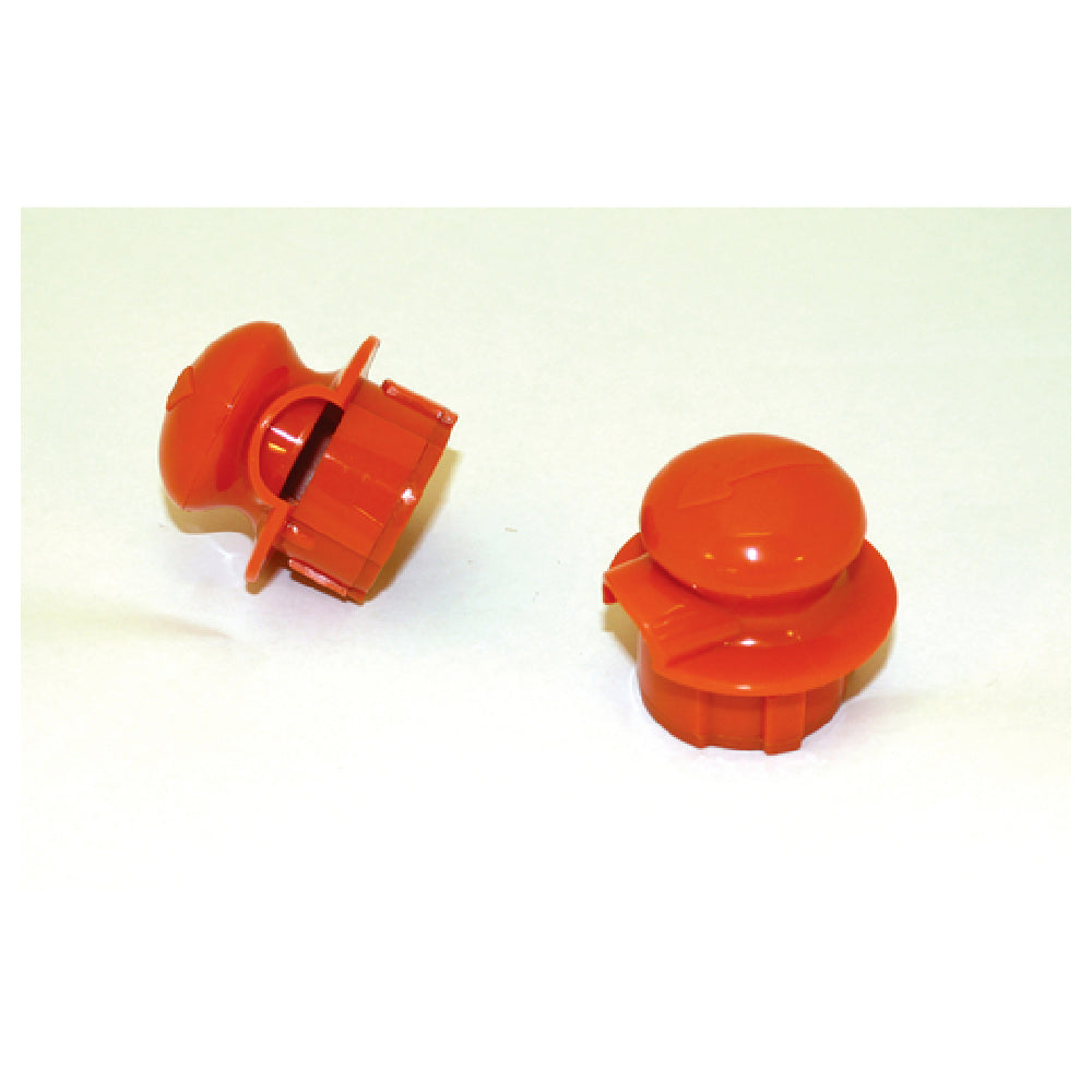 Service Ideas CGSTOPOR Stopper Lid For Classic Glass Carafe Orange (Priced Per Each Packed 240 Each Per Case)