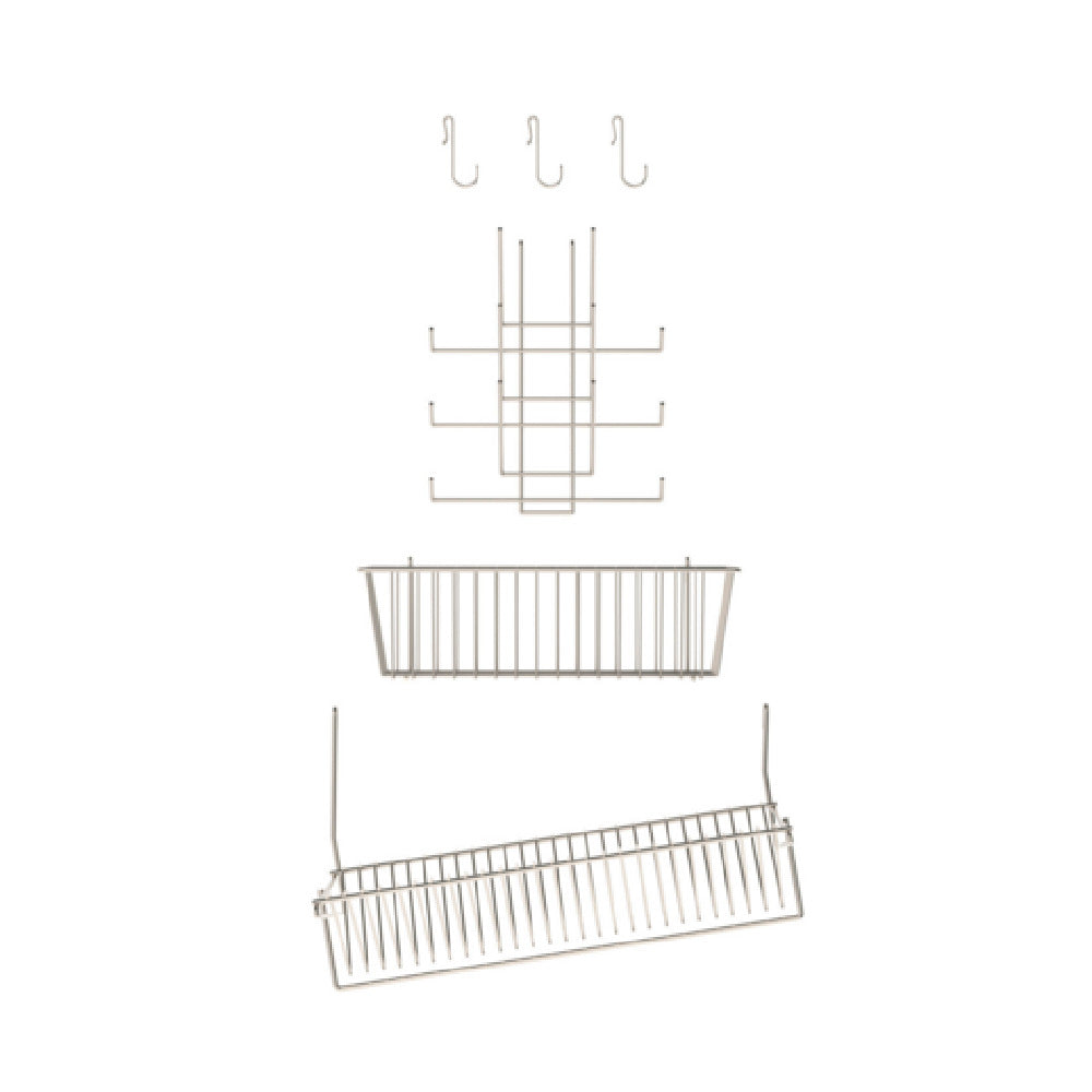 Metro SWA-SINK2-SS - SmartWall Life Accessory Kit #2, For Sinks, NSF (see Spec Sheet For Components) (ships In One Box)