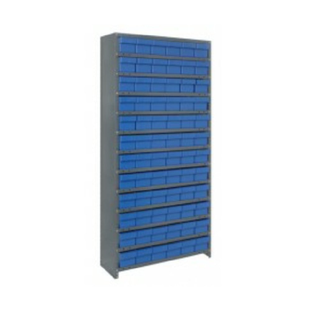 Quantum CL1275-601_GRAY - Shelving Unit, Closed, 12"D X 36"L X 75"H