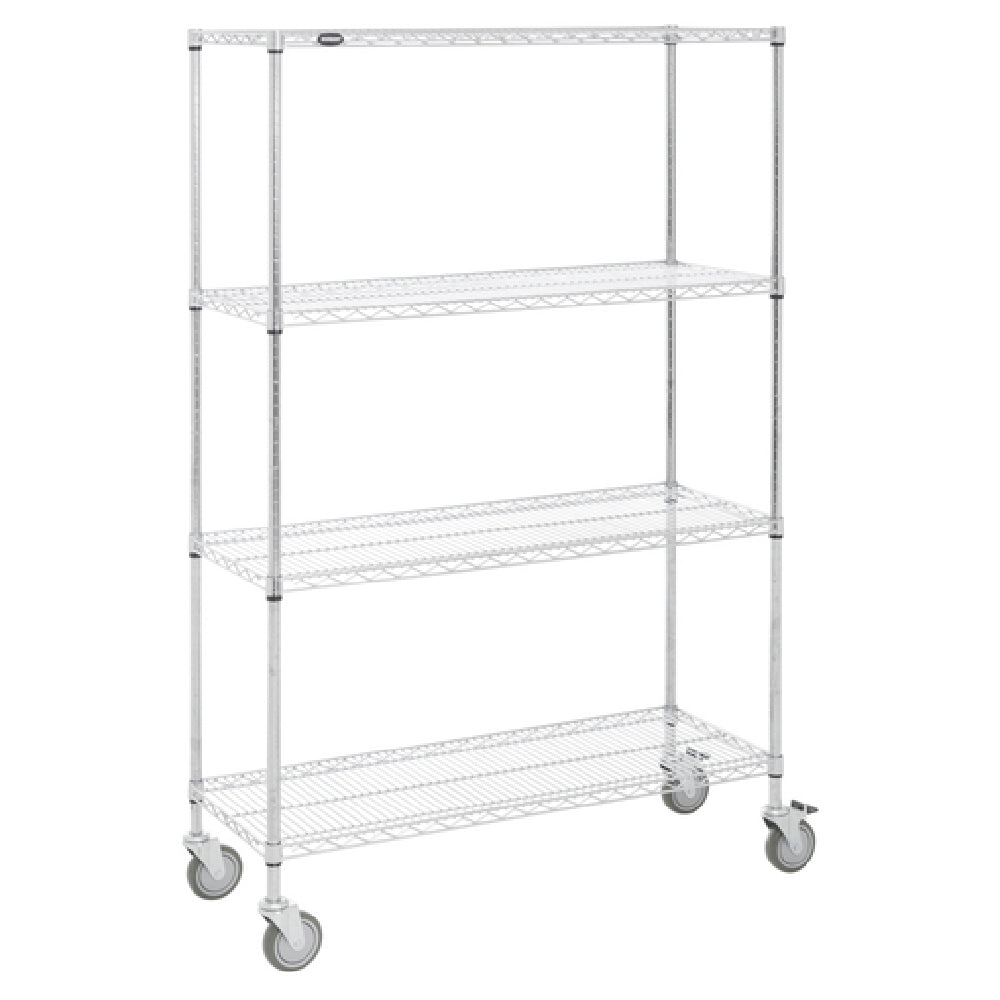 Hubert 44166 - Shelving Unit, Wire, Mobile