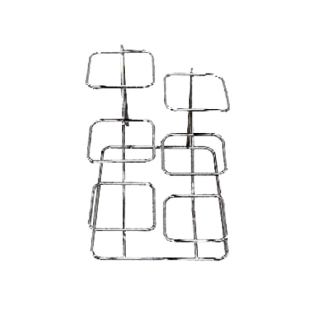 Bon Chef 7011IVYSPKLD Condiment Display Stand 14-7/8" X 12-9/32" Short Stand 15-1/6" X 14-5/8" Tall Stand