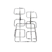 Bon Chef 7011TAN Condiment Display Stand 14-7/8" X 12-9/32" Short Stand 15-1/6" X 14-5/8" Tall Stand