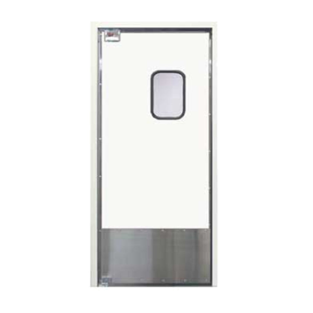 Curtron SPD-30-L-4896 Service-Pro® Series 30 Swinging Door 48” X 96” .032” Tempered Aluminum With Laminate Finish Exterior