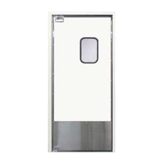 Curtron SPD-30-L-3684 Service-Pro® Series 30 Swinging Door 36” X 84” .032” Tempered Aluminum With Laminate Finish Exterior