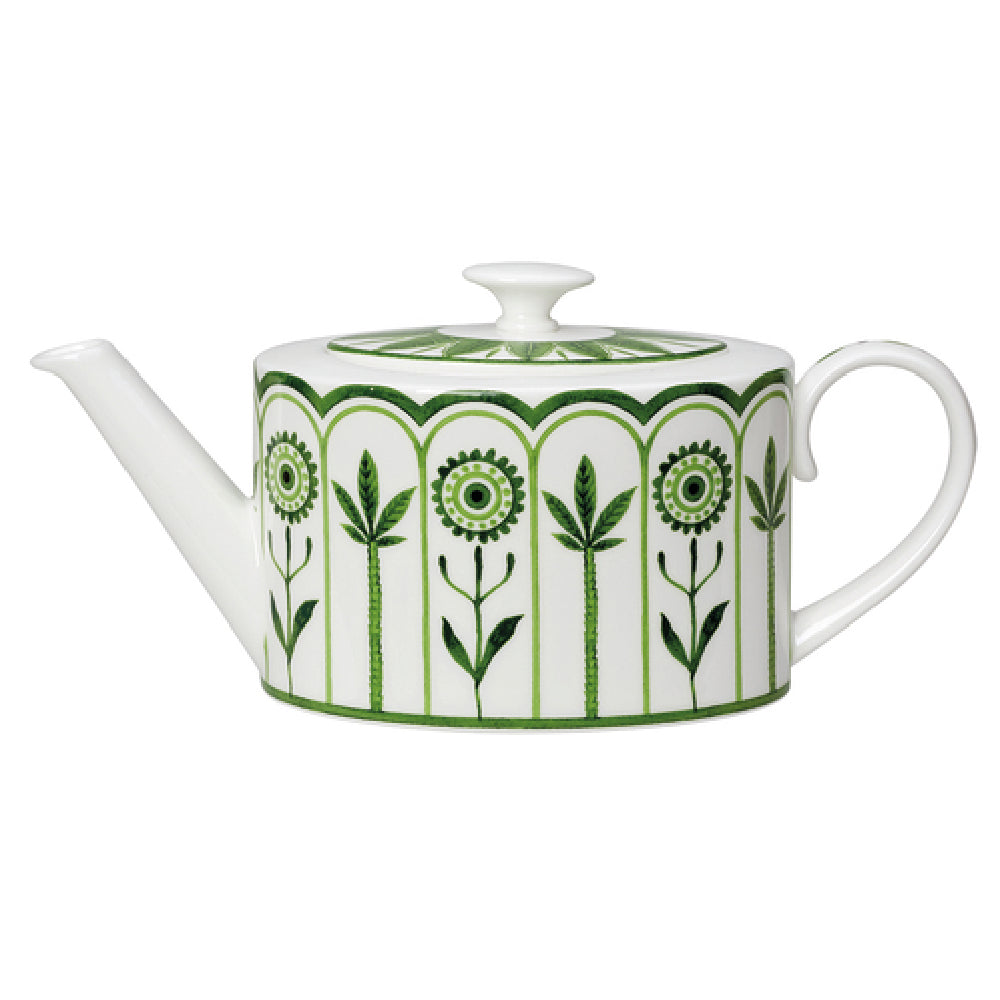 Steelite 82112AND0337 Oval Teapot 19.375 Oz 9.25" X 3.75" X 3.5"
