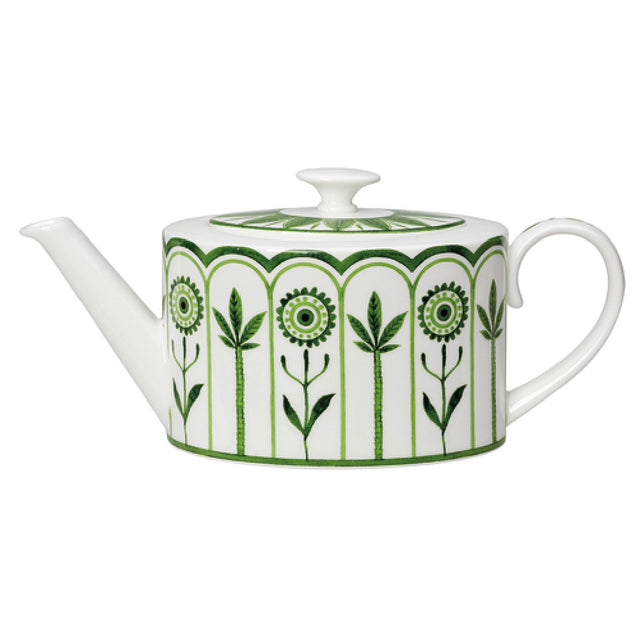 Steelite 82112AND0337 Oval Teapot 19.375 Oz 9.25" X 3.75" X 3.5"