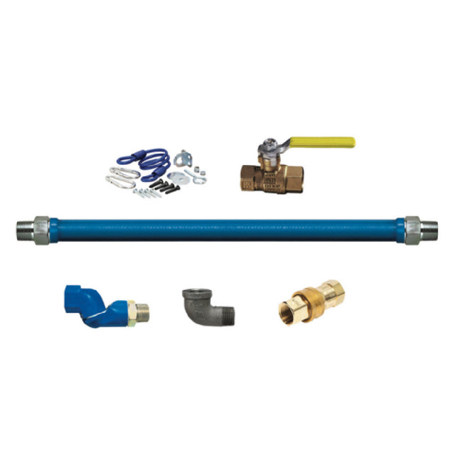 Dormont 1675KITBS36 - Dormont Blue Hose™ Moveable Gas Connector Kit, 3/4" Inside Dia.