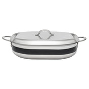Bon Chef 71004-CF2-B Country French X Oven Dish 7 Qt. 15" X 11" X 4"