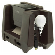 Cambro HWATD131 Handwashing Station With Paper Towel & Soap Dispenser Includes: 1 Sheet Handwash Only Labels (4 Labels Per Sheet)