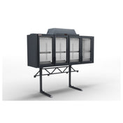 AHT Cooling Systems USA 432876 KINLEY XL 250 G5 9005 BLACK AHT Kinley250 Frozen Merchandiser