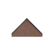 Notrax 166S0034BR 345 Rubber Brush Entrance Floor Mat 3' X 6' 3/8" Thick