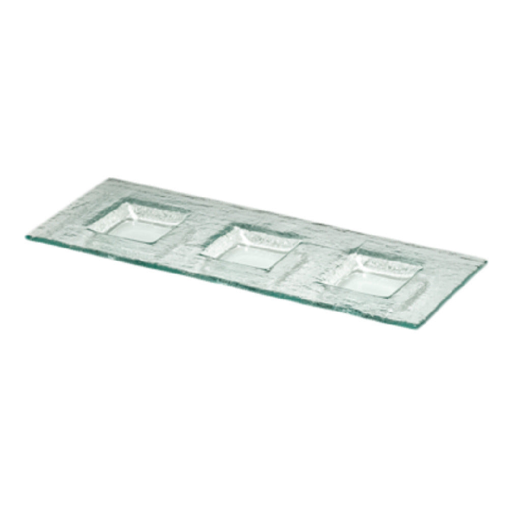 Steelite 6527B608 Tri Plate 13.5" X 5.0" Creations Glass