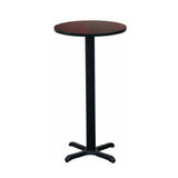 Hubert 11578 - CenPro Table Set With Chairs, Bar Height, Includes: 24" Round Table Top