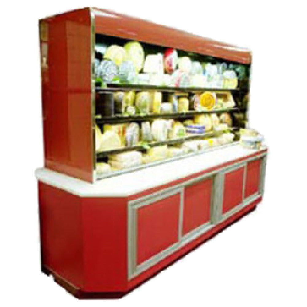 Hussmann RBB-12 Back-Bar Deli Case Refrigerated 144"W