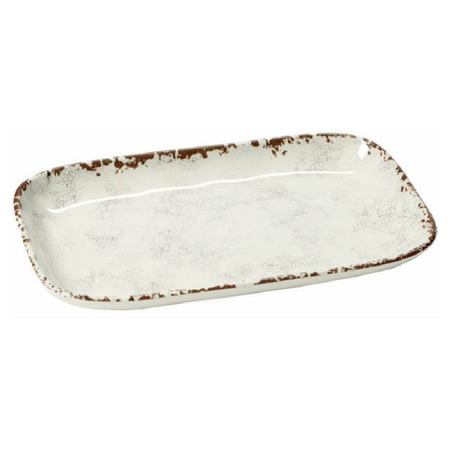 GET Enterprises CS-117-FM French Mill™ Platter 12" X 7-1/2" Rectangular