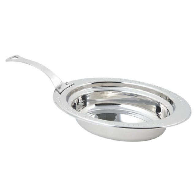 Bon Chef 5304HLSS Food Pan Full Oval 2 Qt. (64 Oz.) Capacity