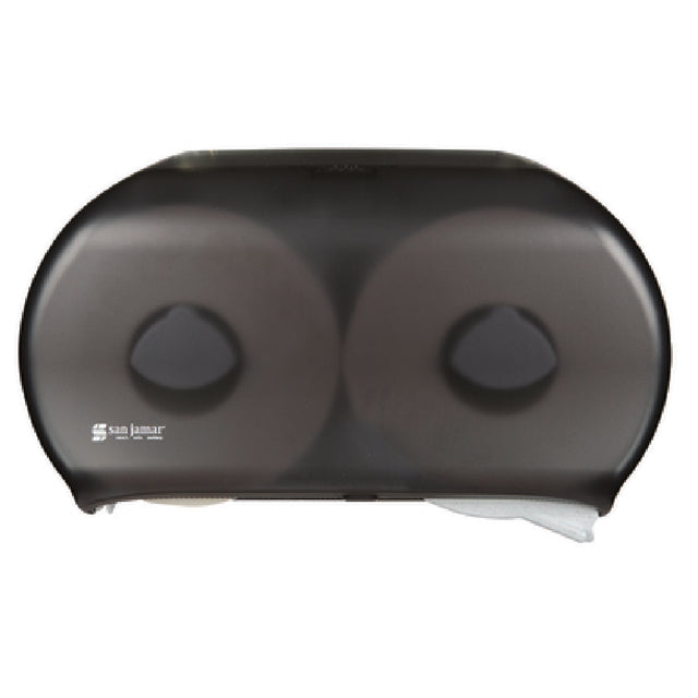 CFS Brands R4000TBK - San Jamar - Classic® Bath Tissue Dispenser, 19"W X 5-1/4"D X 12"H