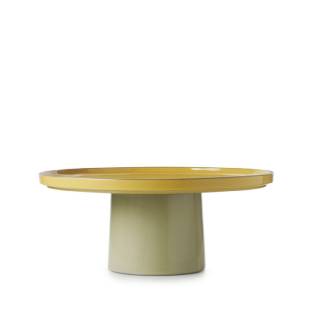 Revol 661543 CARACTERE CAKE STAND 33X14CM Tumeric/Cardamom