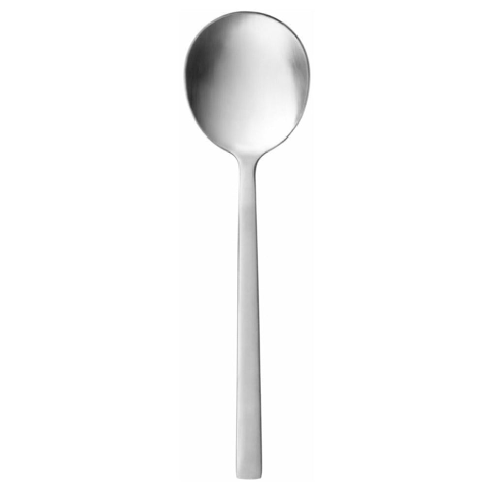 Libbey 663 016 (Formerly World Tableware) Bouillon Spoon 7" 18/0 Stainless Steel