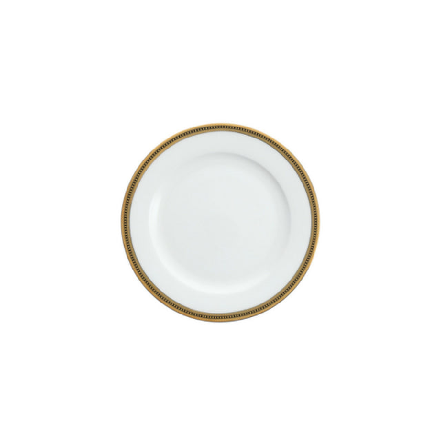 Fortessa RRP-GDAUPH-107 Dauphine Gold Band Bread & Butter Plate 6.75" (16cm) Bone China