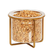 Cal-Mil 23822-8-12 Cereal Jar 8.25" Dia. X 2.5"H Clear
