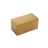 American Metalcraft SSRG8 Riser Gold Cube