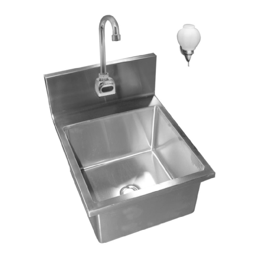 Winholt WS-HS-1410-EF Hand Sink Electric Eye Activated Faucet 18"W X 15"D OA