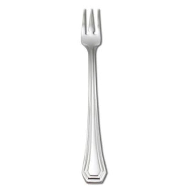 1880 Hospitality T246FOYF Oneida® Oyster/Cocktail Fork 5-1/2" Incised Lines Along Handle Perimeter