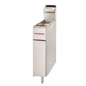 American Range AF-25/25_LP Fryer Floor Model Gas (2) Half Size
