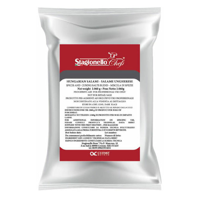 Omcan 47003 (47003) Curing Salts And Spice Blends For Rapid Fermentation Salami Hungarian Salami 2.06 Kg / Bag