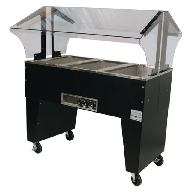 Advance Tabco B3-120-B Portable Hot Food Buffet Table Electric 47-1/8"W X 35"D X 53"H