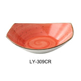 Yanco LY-309CR Lyon Pasta/Salad Plate 20 Oz. 9"L X 7-7/8"W X 2-3/8"H