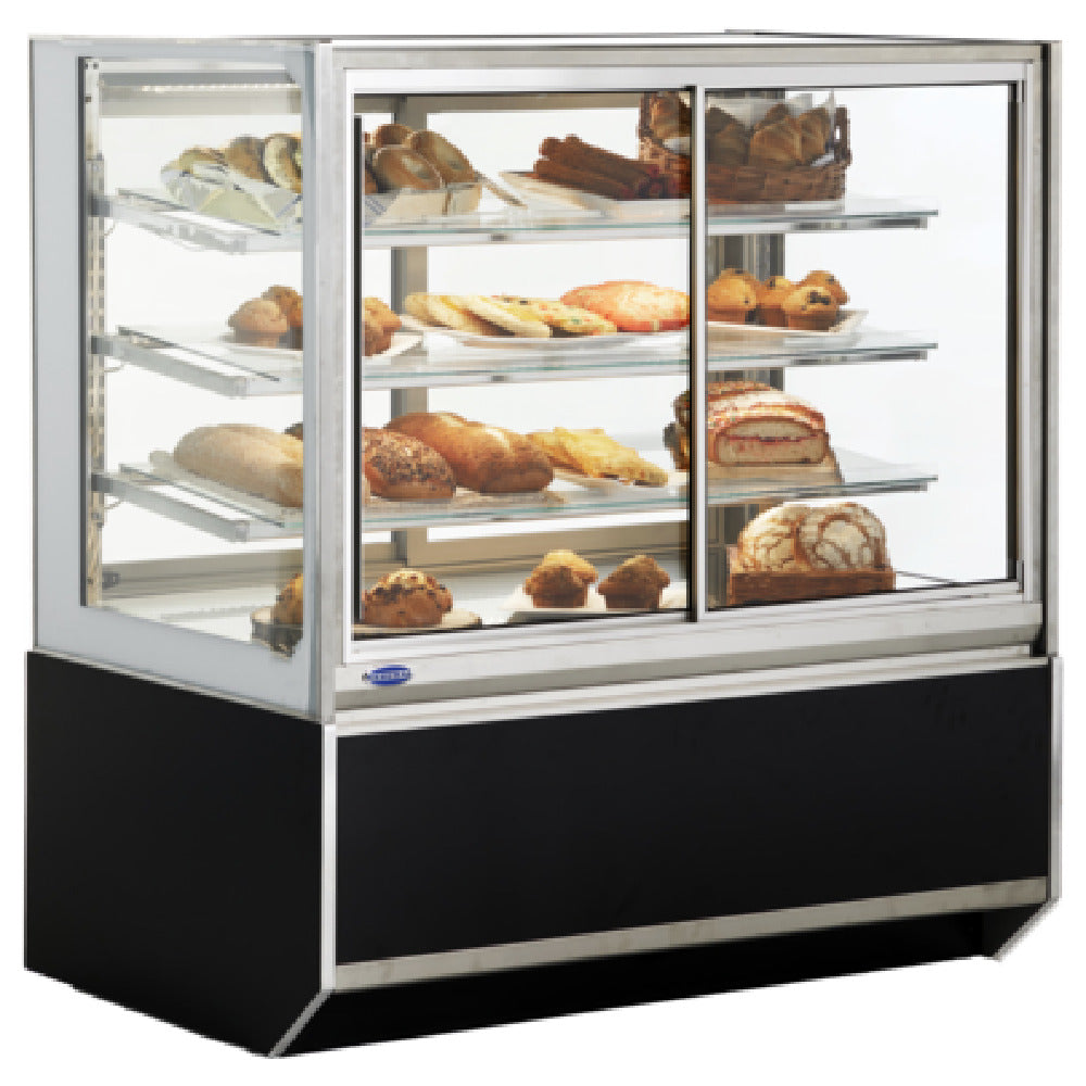 Federal Industries ITDSS3626-B18 Italian Glass Non-Refrigerated Display Case Self-service