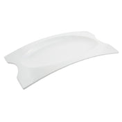 Bon Chef 70020TAN Futura Platter 12-3/4" X 19-7/8" X 1" Aluminum With Sandstone