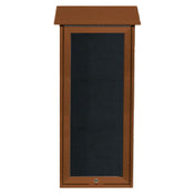 Aarco OPLD3416L-5 Slimline Message Center 16"W X 34"H Wall Mounted