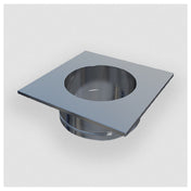 Wood Stone WS-GSV-014-ADP-10 Fan Adapter 10" Round To #014 Fan. Needed To Attach Directly To A Round Duct System. NOT NEEDED If Using An Exhaust Fan Curb (By Others).